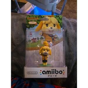 Isabelle (Shizue) Amiibo Winter Clothes Nintendo Animal Crossing New